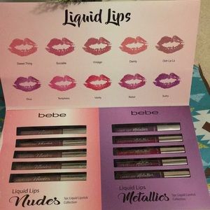 bebe lipstick set
